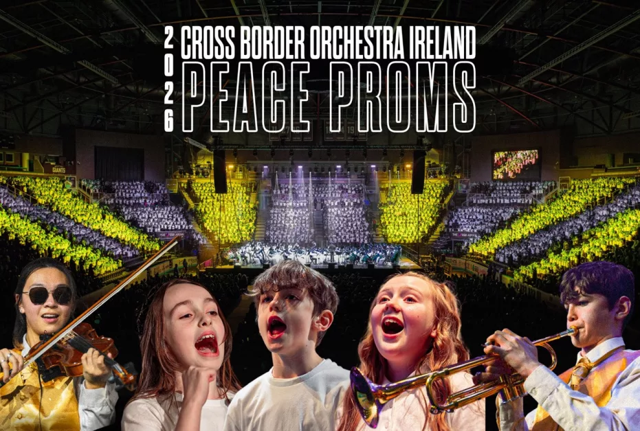Peace Proms 2026 promotional image for event at The SSE Arena Belfast
