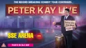 Peter Kay Live promotional image for event at The SSE Arena Belfast