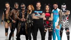 WWE promotional image for event at The SSE Arena Belfast