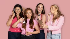 Promotional image for The Girls Groupchat Podcast Live event at The SSE Arena Belfast