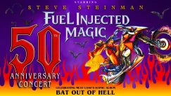 Promotional Image for Fuel Injected Magic 50th Anniversary Concert.