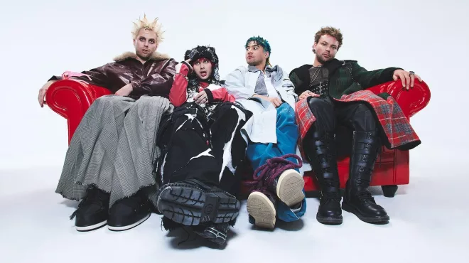 5 Seconds of Summer promotional image for event at  The SSE Arena Belfast