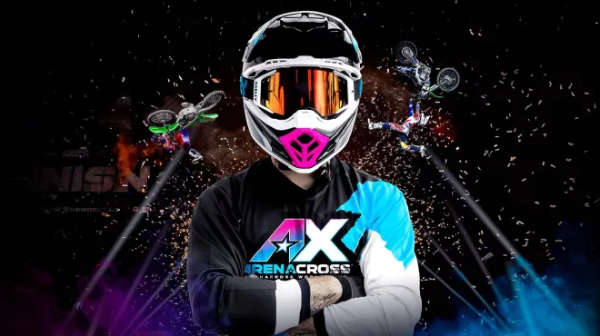 The Arenacross Tour 2026 promotional image for event at The SSE Arena Belfast
